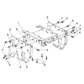 Saldatura parte superiore telaio Ms668 Husqv 5838080-02 Saldatura parte superiore telaio Ms668 Husqv 5838080-02