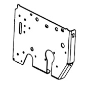 Lato Telaio Sx - Ms668 - Aranc 5838084-03 Lato Telaio Sx - Ms668 - Aranc 5838084-03