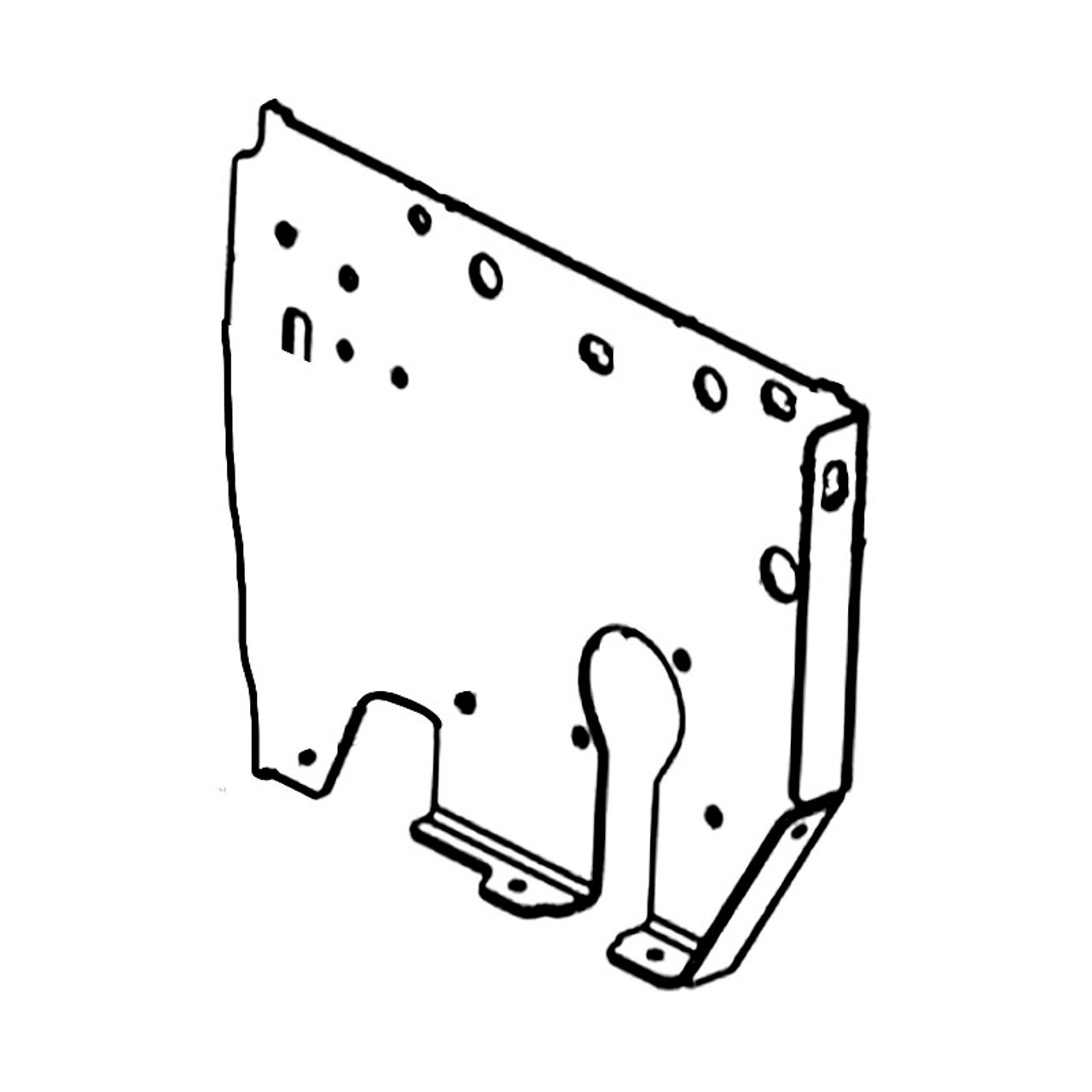 Lato Telaio Dx - Ms668 - Aranc 5838084-04