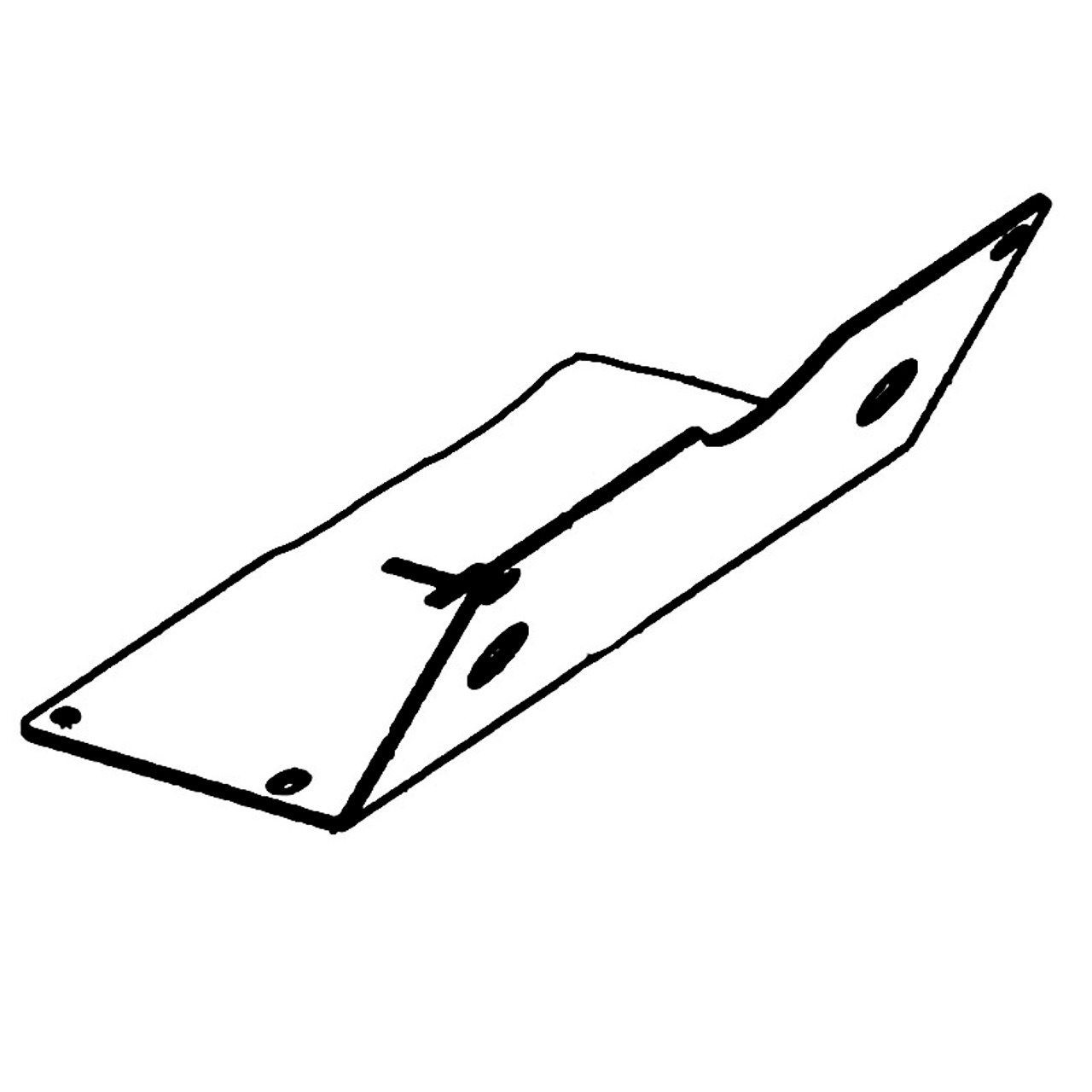 Copri il binario del telaio inferiore Ms668 5838086-02