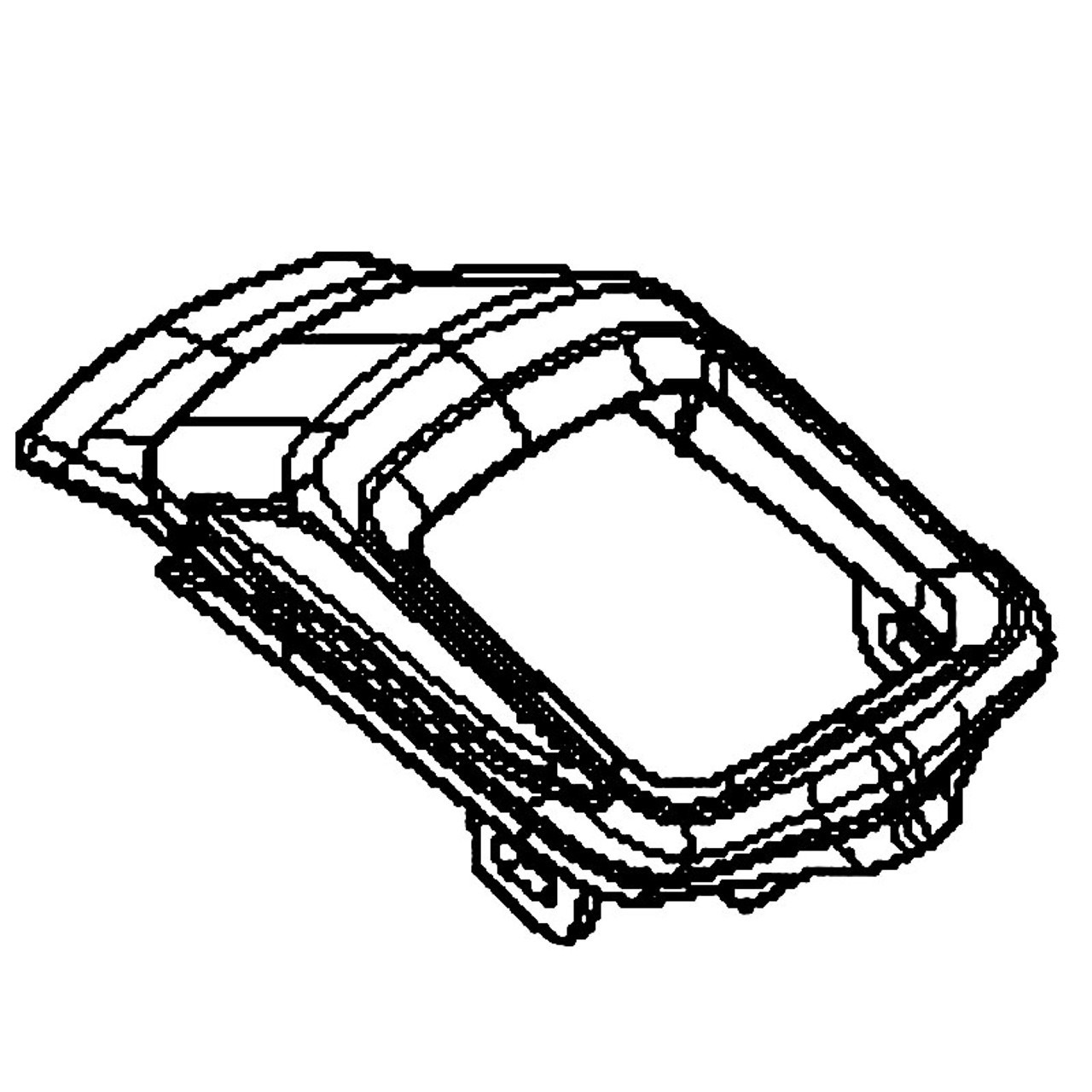 Tastiera telaio Husqvarna-Grigio