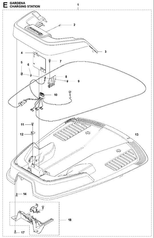 CARTER Stazione di ricarica (grey)