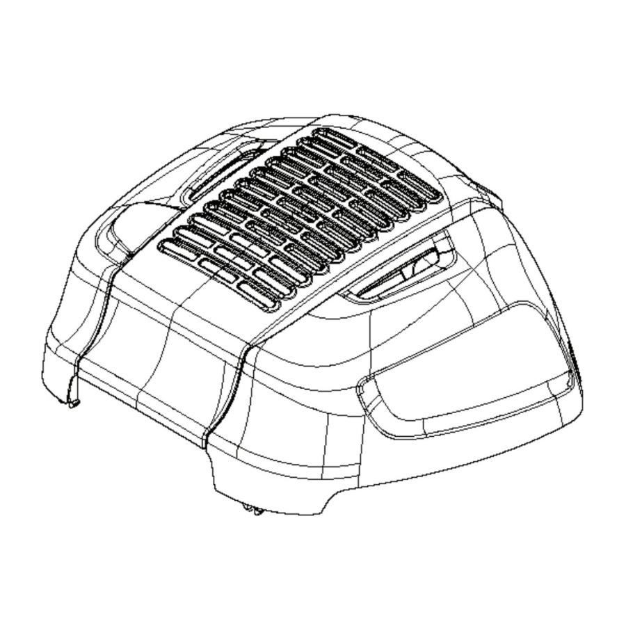 Cofano motore Jonsered FR2312M, FR2312MA