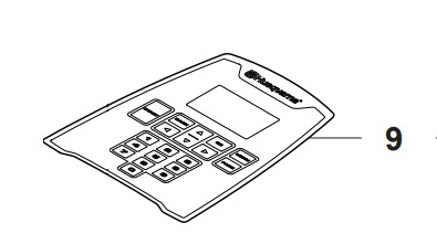 TASTIERA 2.1 Display Automower 310