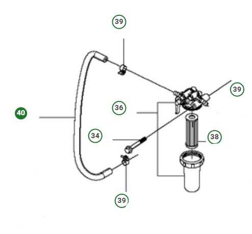Tubo flessibile del carburante 450