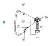 Tubo flessibile del carburante 450 Tubo flessibile del carburante 450