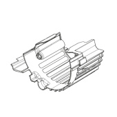 Protezione dal calore inferiore Protezione dal calore inferiore