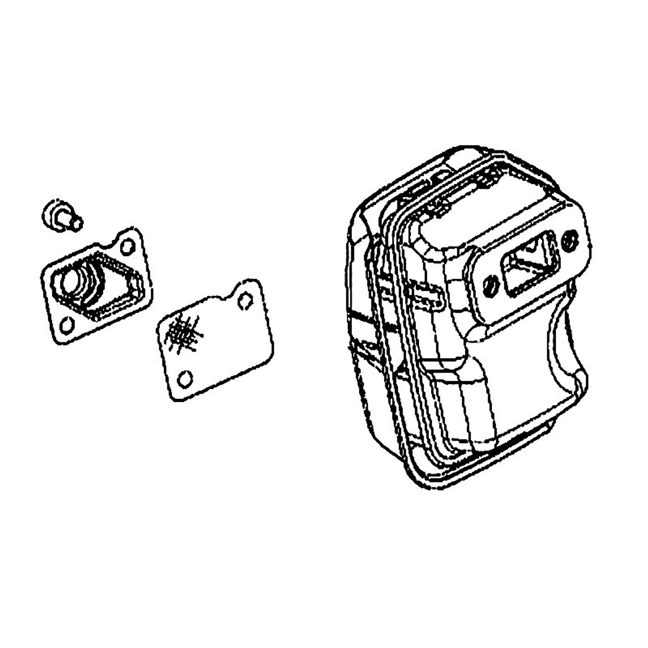 Silenziatore completo