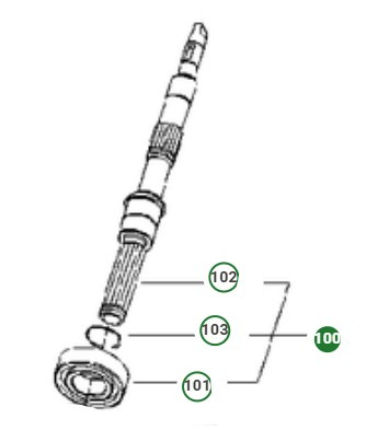 Albero Pompa 5868790-01