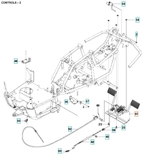 Pedaliera Manuale Compl