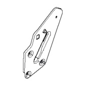 Supporto Maniglia, Sinistro 5872121-02 Supporto Maniglia, Sinistro 5872121-02