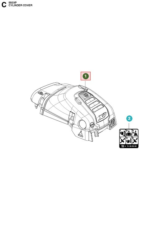 Coperchio Cilindro 5872486-03