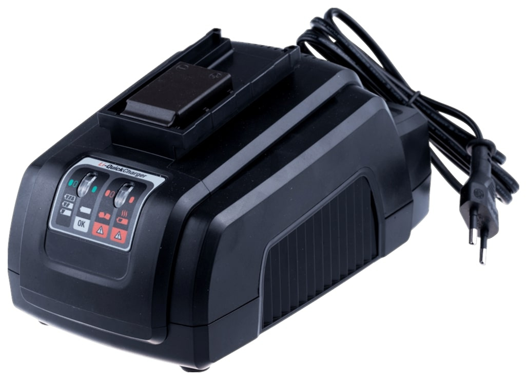 Test della batteria del caricabatterie