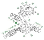 Ingranaggio 5884223-01 Ingranaggio 5884223-01