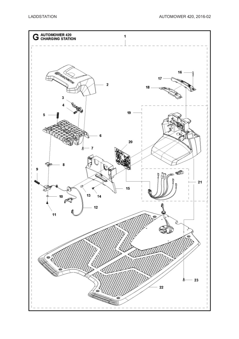 TELAIO Stazione di ricarica