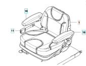 Sedile Compl 5886120-01 Sedile Compl 5886120-01
