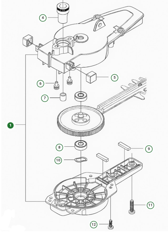 Alloggiamento Albero Compl 5887602-01