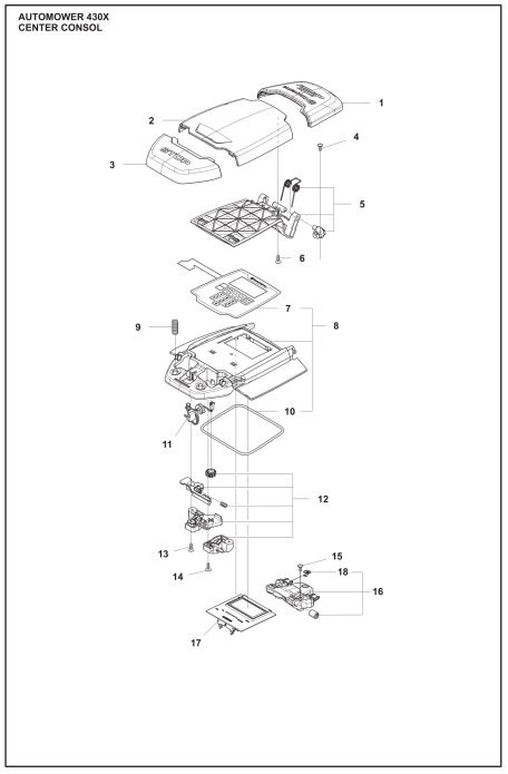 Copertina Anteriore 430X Nera 5887975-03