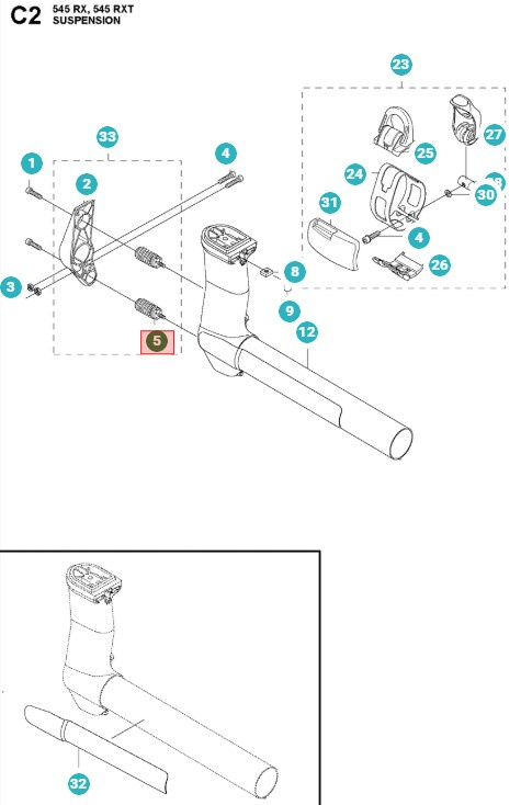 Elemento antivibrante 5888299-01