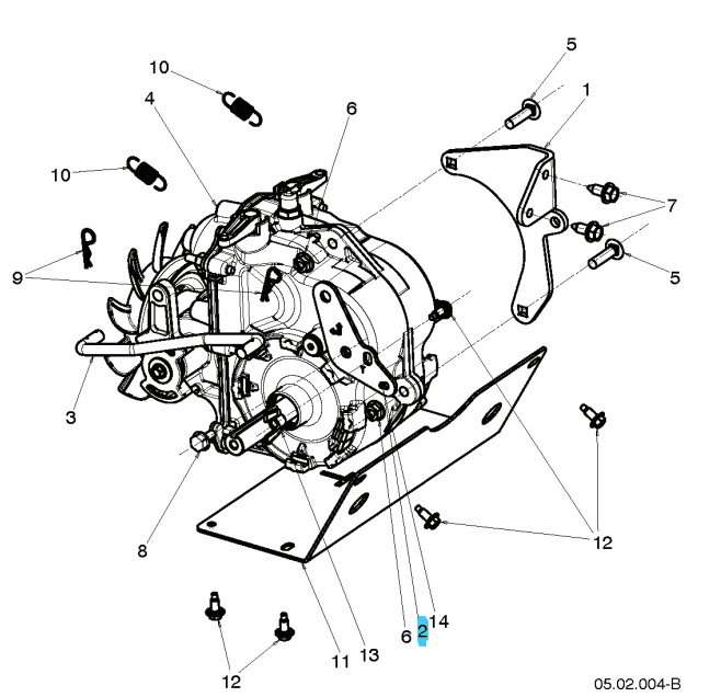 Velocità Bellcrank, Pista Nera Z 5892890-02