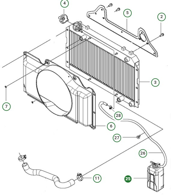 Vaso di espansione 0,94L