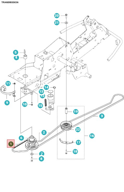 Cinghia Rider 213, 214T/TC/C