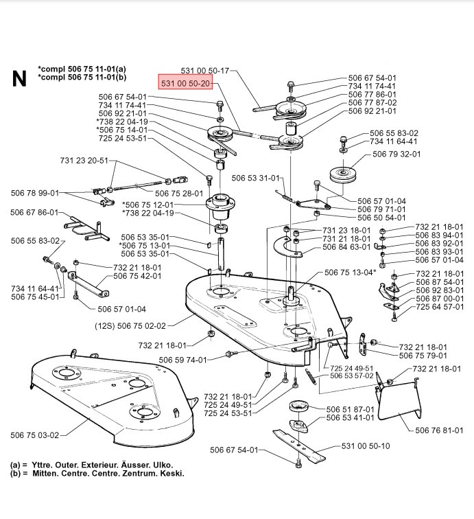 Cinghia Rider 13RS, 16H, 18, 20 PRO FLEX