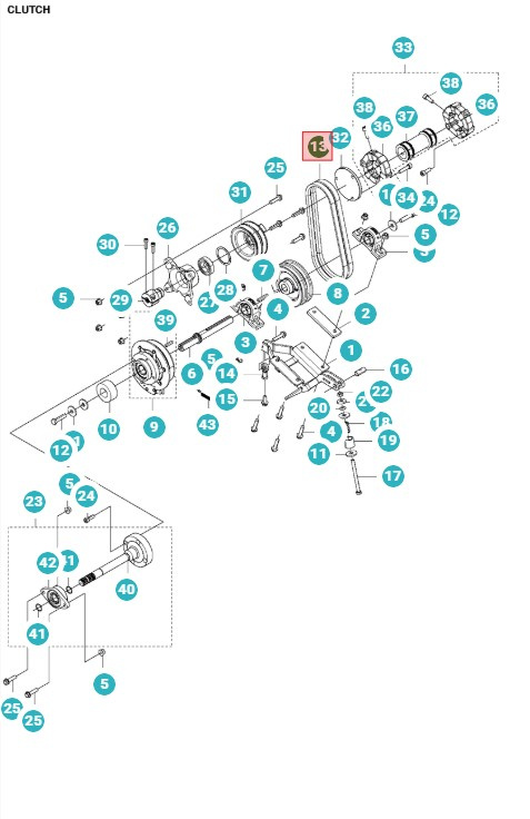 Cintura P520D, P525D, PT26D