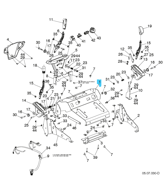 Base console Husqvarna Greyms 5896264-02