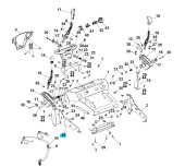 Consolle Laterale SX Ms 498 Grigia 5896268-03 Consolle Laterale SX Ms 498 Grigia 5896268-03