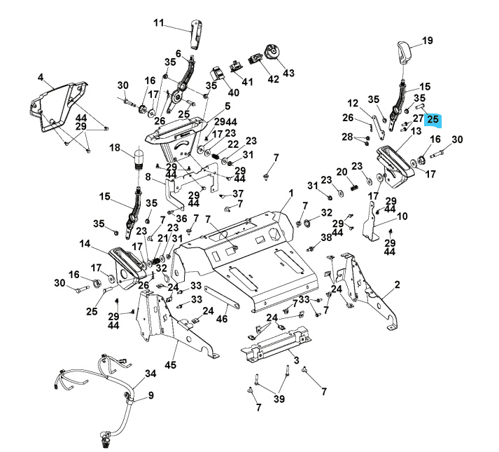 Perno con cerniera .375X1,25 5907917-01