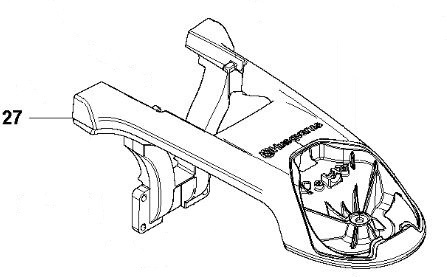Braccio di collegamento Automower 435X, 535 AWD