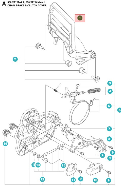 Protezione Da Tiro 545 Mark II, 550XP Mark II