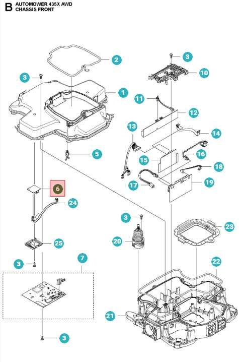 CIRCUITO STAMPATO Magnetic sensor