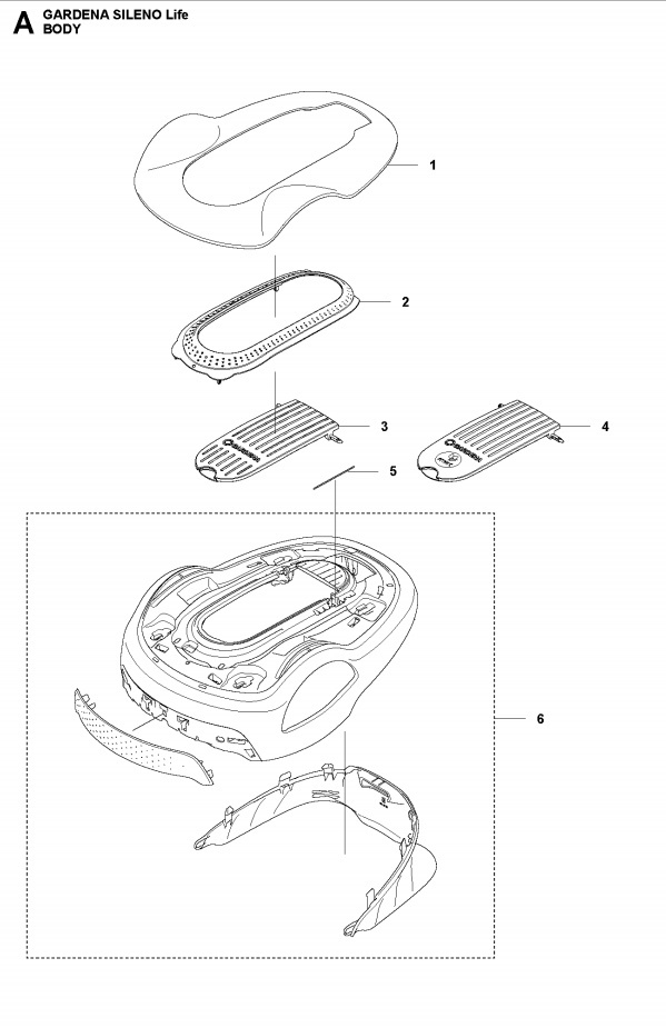 Telaio Gardena Sileno Life