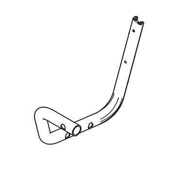 Telaio paraurti destro