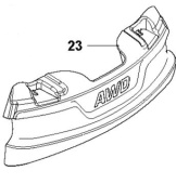 BUMPER REAR TAIL BUMPER REAR TAIL