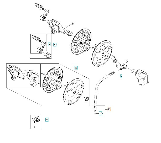 Raccordo Tubo Sp 5926176-13