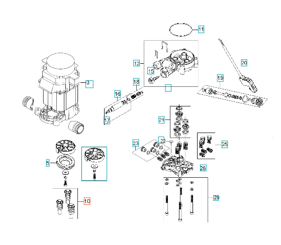 Kit Completo Pistone 3Pz 5926176-78