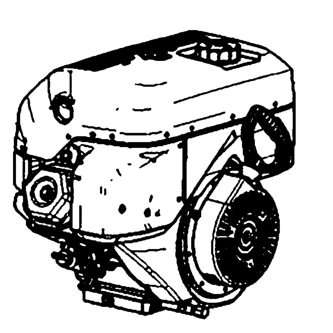 Motore Lct 414Cc 12.5Hp E-Gov