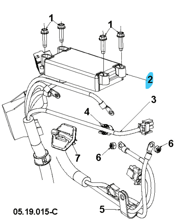 Unità di controllo 306Cc Efi