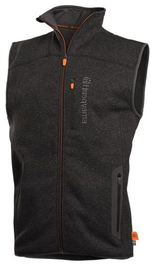 Husqvarna Xplorer Gilet in pile da uomo, Steel Grey