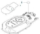 Kit guarnizioni Gardena Sileno City, McCulloch S400/500/600/800 Kit guarnizioni Gardena Sileno City, McCulloch S400/500/600/800