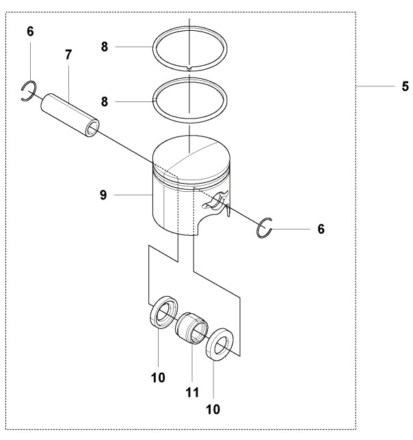 Pistone Completo 5933051-01