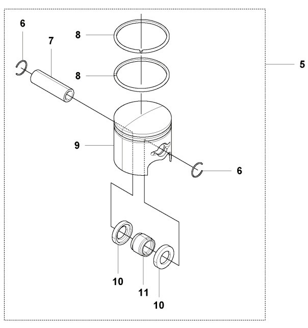 Pistone Completo 5933051-01
