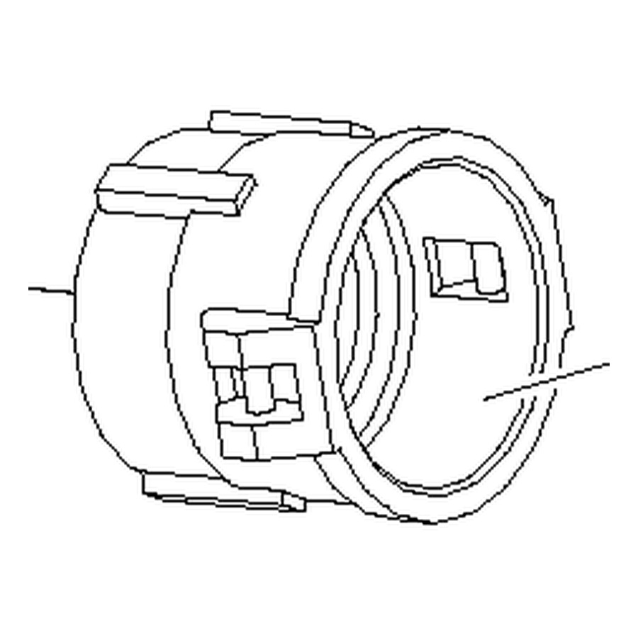 Inserto filettato Camlock femmina 3