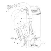 Raccordo a nipplo per tubo flessibile Camlock femmina 3 Raccordo a nipplo per tubo flessibile Camlock femmina 3