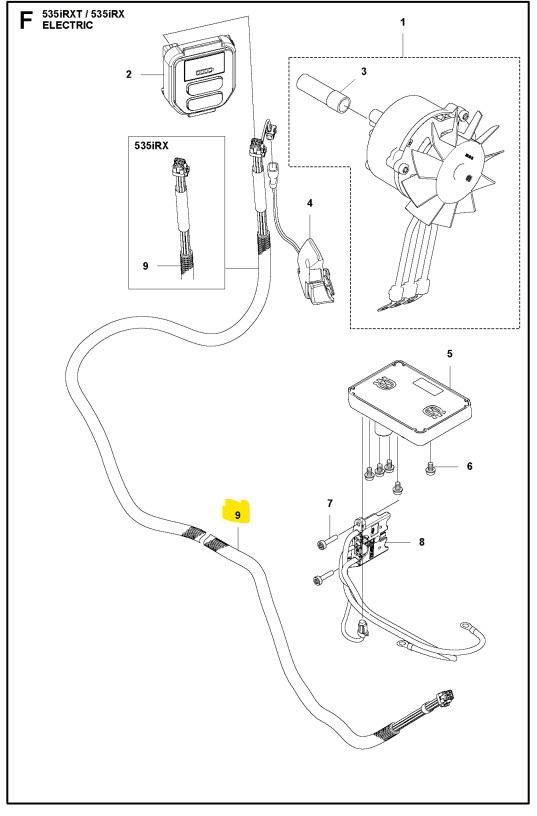 Gruppo cablaggio tubo corrugato,