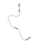 Tubo corrugato Assy, laterale Tubo corrugato Assy, laterale