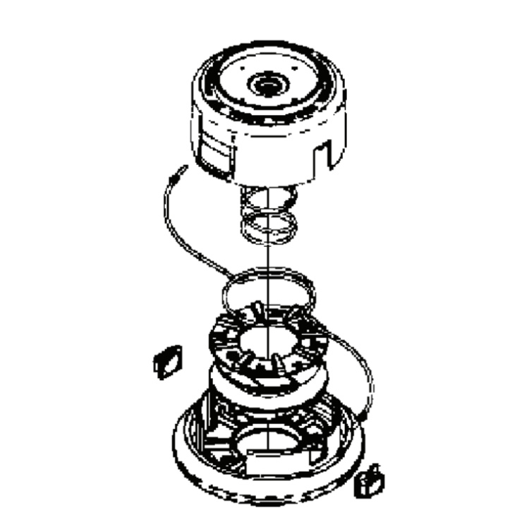 Testina Trimmer 33R/33Rb 5937076-01